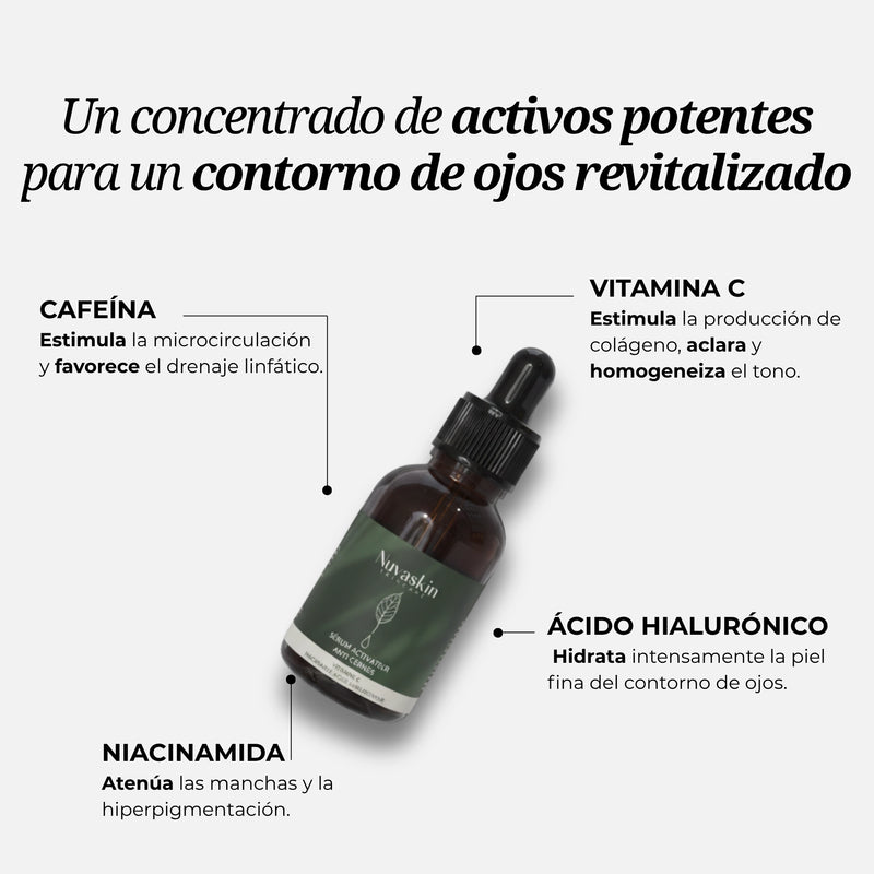 Tratamiento Integral para el Contorno de Ojos : Lapiz & Sérum Activador