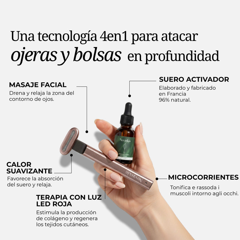 Tratamiento Integral para el Contorno de Ojos : Lapiz & Sérum Activador