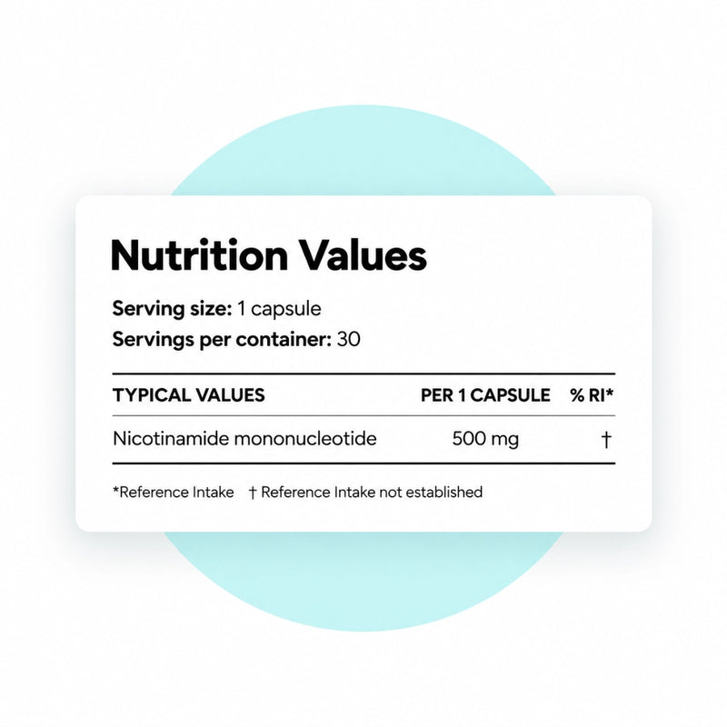 Pure NMN | 500mg Capsules